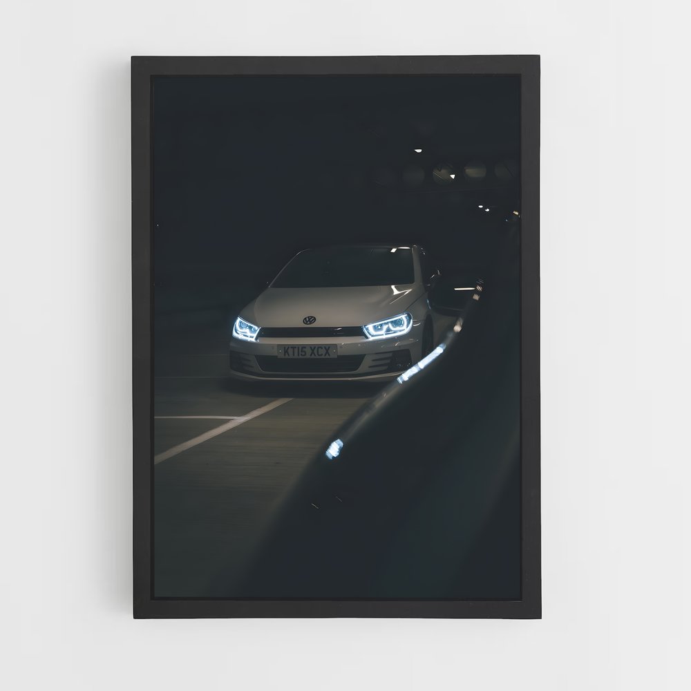 Poster superbe Scirocco r – affiche Volkswagen (vue 2)